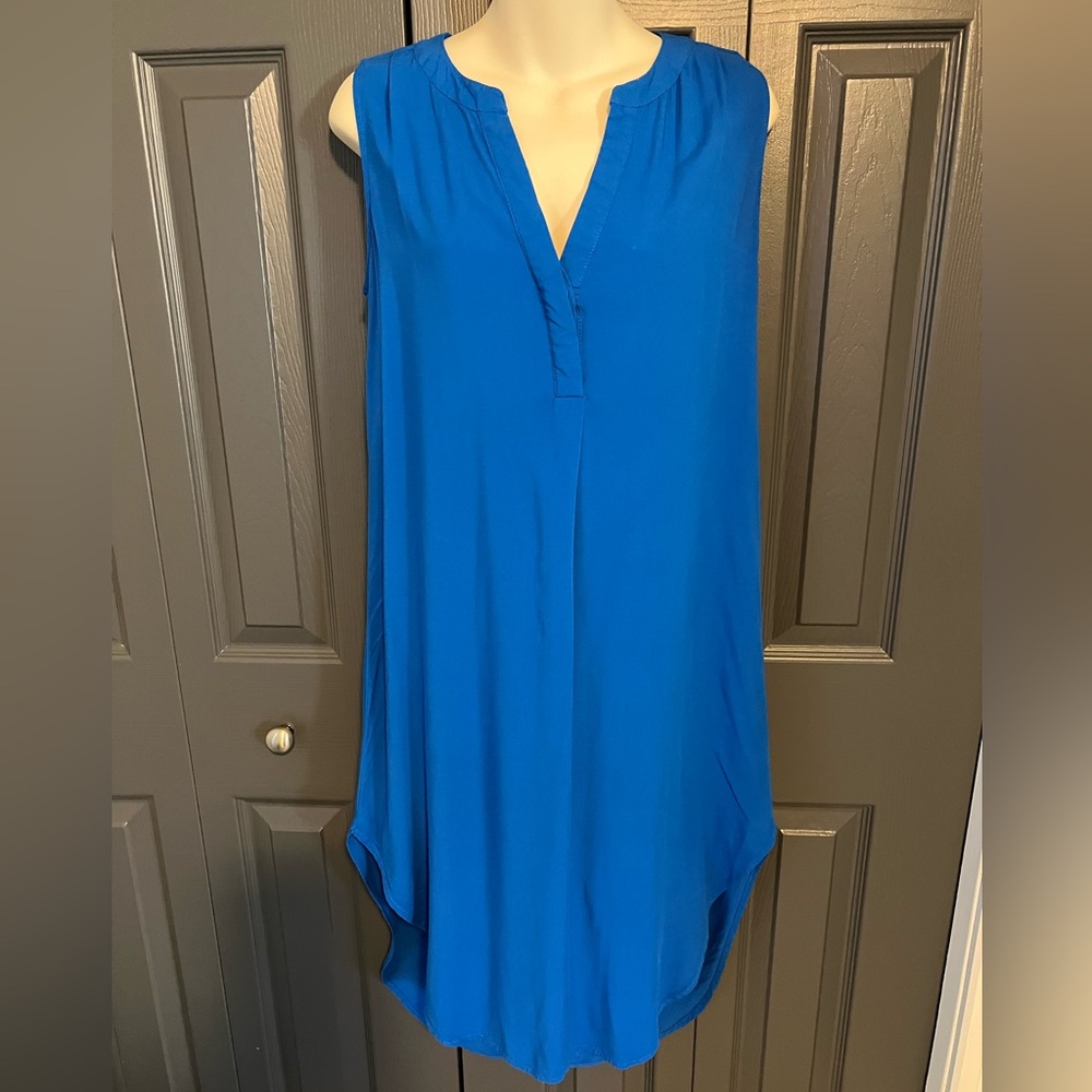 B4-62- Violet b hi-Lo Sleeveless dress